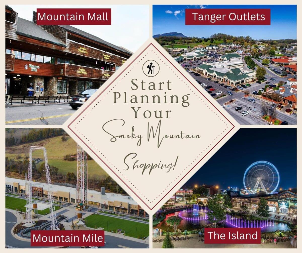 Ryes And Shine Bootlegger'S Cabin! Hot Tub* Pool* Arcade* Billiards *Ev * Pet Friendly 세비어빌 외부 사진